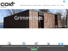 Tablet Screenshot of coltinfo.dk