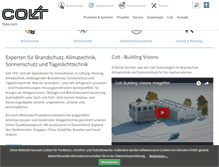 Tablet Screenshot of coltinfo.at