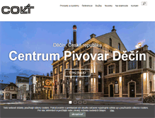 Tablet Screenshot of coltinfo.sk