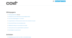 Desktop Screenshot of kennisbank.coltinfo.nl